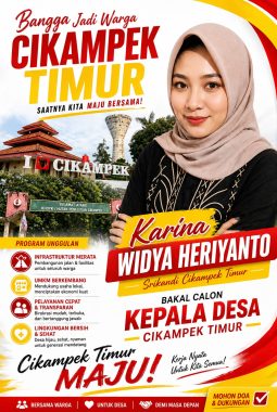 Karina Widya Heriyanto Siap Maju Pilkades Cikampek Timur, Usung Perubahan dan Transparansi