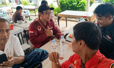 Silaturahmi Hangat Insan Pers Karawang, Tiga Pimpinan Redaksi Bertemu di Kantin Pemda