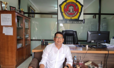 Pimpinan Redaksi Bokir.id Silaturahmi ke Kantor Karang Taruna Kabupaten Karawang
