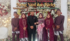 Kemeriahan Pernikahan Neng Yani dan Ricky, Keluarga Besar Bapak Yayan Sambut Menantu Baru di Kampung Bendasari