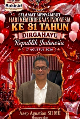 Sambut HUT RI ke-81, Ketua DPC PERADI Karawang Asep Agustian Ajak Masyarakat Perkuat Persatuan dan Penegakan Hukum