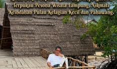 Ketua DPC PERADI Karawang Asep Agustian Terpesona Keindahan Pulau Kelagian Kecil dan Pahawang di Lampung