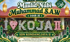 Maulid Nabi 1448 H di SDN Kondangjaya II Karawang, Tanamkan Keteladanan Rasulullah dan Gali Potensi Siswa