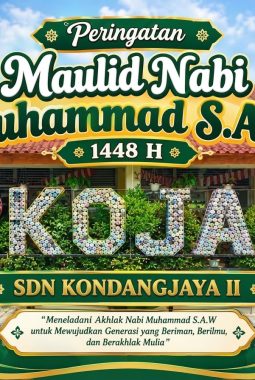 Maulid Nabi 1448 H di SDN Kondangjaya II Karawang, Tanamkan Keteladanan Rasulullah dan Gali Potensi Siswa
