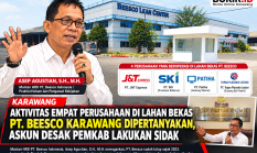 Aktivitas Empat Perusahaan di Lahan Bekas PT Beesco Karawang Dipertanyakan, Askun Desak Pemkab Lakukan Sidak